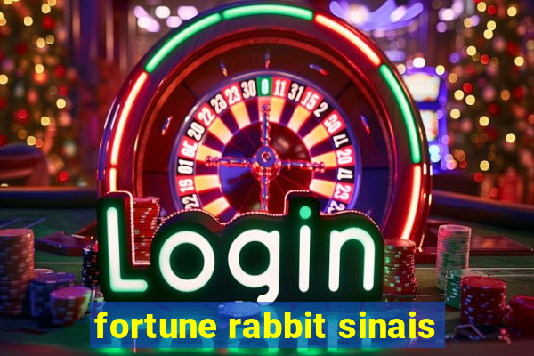 fortune rabbit sinais